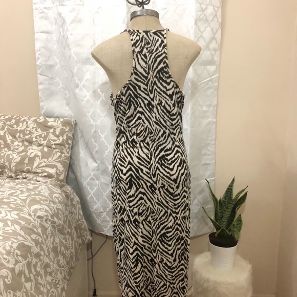 Animal print midi summer spring dress - Picture 5 of 7